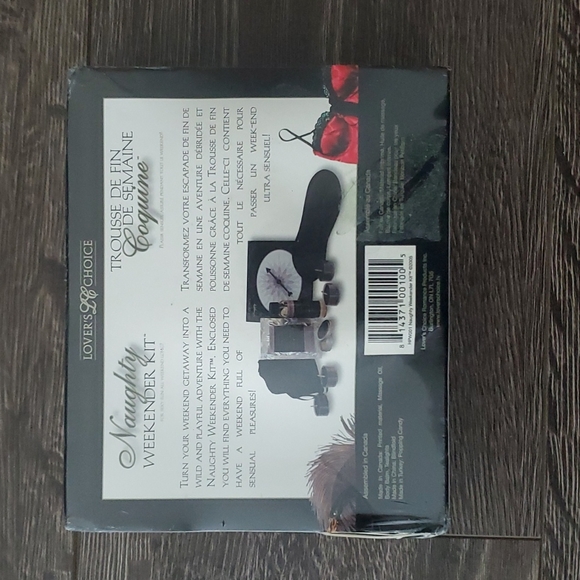 🔥 Lovers Choice Naughty WEEKENDER KIT for Sexy Fun 🔥 Brand New Sealed - Picture 4 of 5
